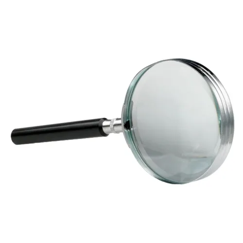 Loep 75 mm met zwart handgreep